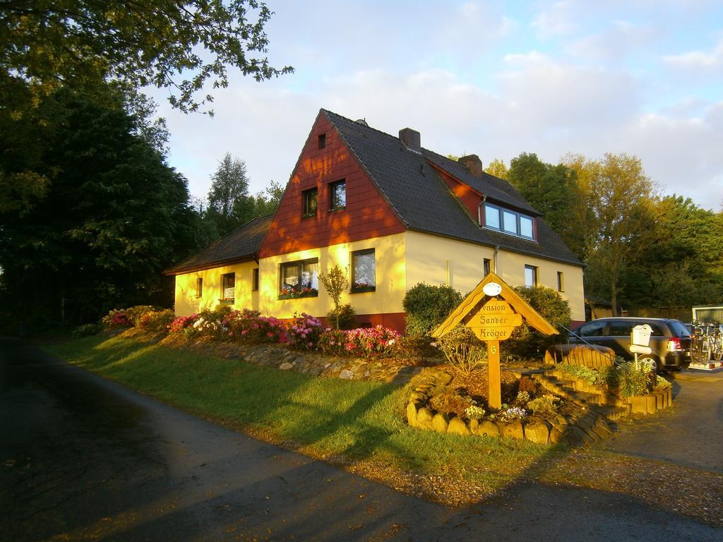 Pension Sander Hotell Bispingen Exteriör bild